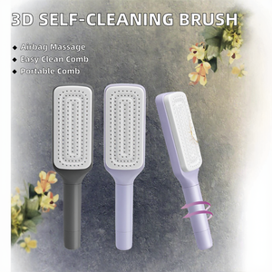 Spazzola Districante 3D con Cuscino d'Aria di Tendenza all'Ingrosso <span class=keywords><strong>per</strong></span> Donna Autopulente con Pulsante a Scatto Singolo <span class=keywords><strong>per</strong></span> Uso Domestico - Product Image 2
