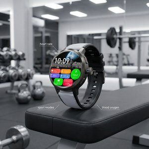 สมาร์ทวอทช์แอนดรอยด์ 4G รองรับซิมการ์ด หน้าปัดกลมขนาดใหญ่พิเศษ กล้อง HD Wifi หน่วยความจำ 16GB รองรับวิดีโอคอล Tiktok <span class=keywords><strong>Twitter</strong></span> Whatsapp - Product Image 3