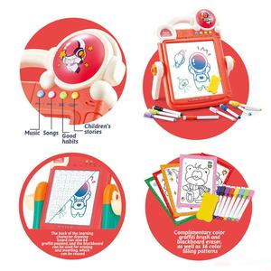 Juego <span class=keywords><strong>de</strong></span> Dibujo y Mesa <span class=keywords><strong>de</strong></span> Pintura 2 en 1 KSF para Niños, Juguete Educativo con Música, <span class=keywords><strong>Canciones</strong></span> e Historias Infantiles - Product Image 5