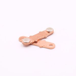 Terminale a clip personalizzato in metallo stampato per batteria a bottone <span class=keywords><strong>CR2032</strong></span>, a forma di foglio di contatto argentato, piccolo e piatto, per il terminale negativo - Product Image 6