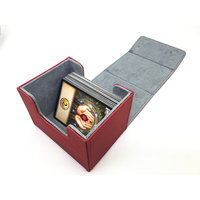 Boîte de rangement pour cartes en cuir PU DCG, boîte de jeu de société pour TCG, boîtes en vente flash avec plus de 300 emplacements pour cartes