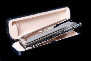 Armónica EASTTOP T16-64 de 64 Tonos en Clave de Do, Cromática, de 16 Orificios, Profesional, para <span class=keywords><strong>Blues</strong></span> - Product Image 3