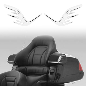 Pour <span class=keywords><strong>Goldwing</strong></span> GL1800 2006-2017, garniture extérieure de haut-parleur de moto chromée - Remplacement en plastique ABS durable - Product Image 6