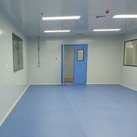 Solution clé en main pour salle blanche modulaire, projets à l'étranger, conception personnalisée, norme GMP, classe ISO 5-9, laboratoire, électronique, alimentation