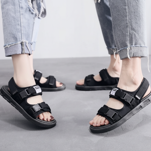 Casual Unisex coppia fibbia 2 colori sandali giornalieri ZG Pro borse della spesa - Product Image 1