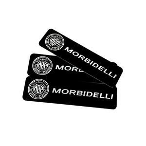 Best Selling Dimensional Metal Perfume Labels Dapper Gold Stamped Tags Adhesive Vinyl Sticker for Candle Craft Photo <b>Frame</b> Use - Product Image 1