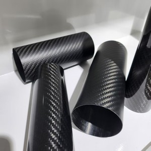 High Modulus <b>Carbon</b> Fiber Round Tubes-Lightweight and Flexible Custom-Made Pipe Materials - Product Image 6