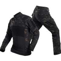 Vêtements tactiques vert olive, uniforme ACS, tenue tactique, pull à manches longues, t-shirts camouflage, uniforme tactique Frog Suit