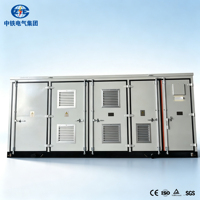 Gabinete de almacenamiento de batería Industrial comercial 480V 440V 110V 380V Salida Sistema solar fuera de la red Sistema de almacenamiento de energía de refrigeración por aire