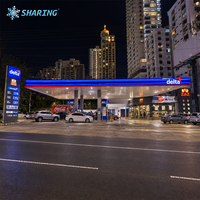Panneau d'affichage numérique LED personnalisé pour station-service extérieure, affichage des prix du carburant, totem, panneau de signalisation pour station-service