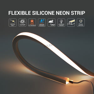 Tira de Luz LED de Neón de 16*16 mm, 126 LED/m, Tubo de Silicona Flexible, CRI90, para Iluminación de Techo en Hoteles Modernos, con Certificación UL, CE y RoHS - Product Image 5