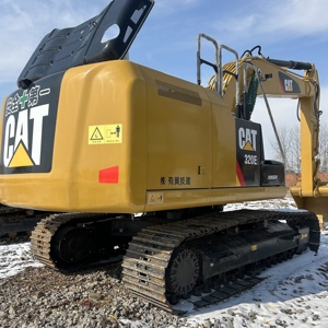 รถขุดตีนตะขาบมือสอง Caterpillar 20 ตัน สำหรับงานดินนุ่มและงานขุดดินในนาข้าว พร้อมเครื่องยนต์และเกียร์ - Product Image 1