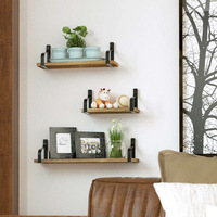 Étagère murale décorative de haute qualité pour le rangement de la chambre à coucher étagère de rangement décorative à montage mural