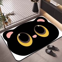Tapis de sol moderne en caoutchouc de luxe HM, écologique, super absorbant, séchage rapide, antidérapant, 2,5 mm, pour la maison, l'hôtel, la salle de bain