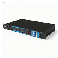 HKNC OEM ODM Séquenceur de puissance HK-C00 8 canaux avec écran rétroéclairé, construction métallique, AC 100-240V, garantie 1 an, Distributeur