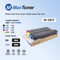 Cartouche de toner chimique compatible MaxToner SF23CT SF-23CT pour copieurs Sharp MX-2020F 2310 2310F 2311FN 2514FN 2517FN 3111