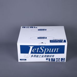 Toallitas Industriales JetSpun 30cm X 21cm de una Sola Capa Sin Pelusa Para Desengrasar y Limpiar - Product Image 3