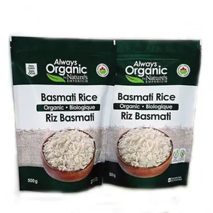 Высококачественный тип пищевой продукции и упаковка классический жасминовый рисовый мешок с ручкой/пластиковый рисовый мешок 1 кг 3 кг 5 кг