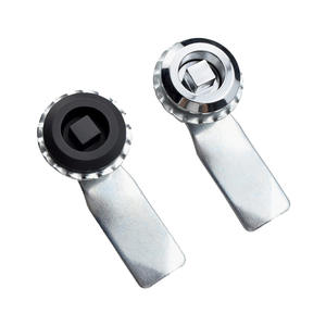 Caja de control electrónico de acero inoxidable con bloqueo giratorio similar a SOUTHCO: ranura/perfil aerodinámico/triángulo - Product Image 5