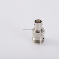 Adaptateur coaxial RF N femelle BNC femelle série 50Ohm DC-4GHz corps en laiton 1.25 convertisseur d'analyseur de réseau VSWR pour la communication