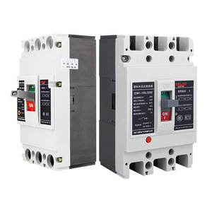 Interruptor Automático Magnetotérmico Delixi CDM1 NM1, Interruptor de Circuito Trifásico de 3 Polos, Interruptor Principal de Cuatro Cables de 4 Polos, 380V, Interruptor de Caja Moldeada Delixi - Product Image 1