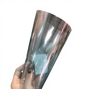 ฟิล์มติดกระจกรถยนต์ PET สีแดงเปลี่ยนสีได้ ทนทาน ป้องกันรอยขีดข่วน ป้องกันรังสียูวี - Product Image 1