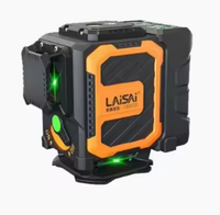 Niveau laser vert LAISAI LSG6710, 12 lignes 3*360 °   Niveau laser auto-nivelant pour murs et sols, idéal pour le carrelage et les travaux de construction