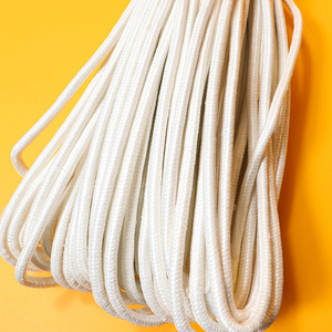 Nylon Rope 8 Mm White <b>Braided</b> <b>Cord</b> Outdoor Camping Tent Rope Durable Sun Resistant Universal Use - Product Image 2