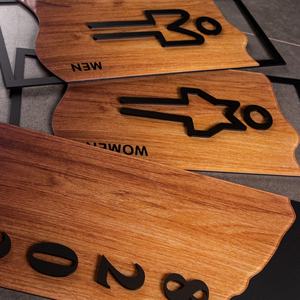 Acrylique Toilette Signe Wc Signalisation Acrylique Toilettes Auto-adhésif Femmes Hommes Salle <span class=keywords><strong>De</strong></span> Bains Signe Femme Mâle Toilettes <span class=keywords><strong>Porte</strong></span> Signe <span class=keywords><strong>Plaque</strong></span> - Product Image 4