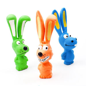 Lynpet yeni <span class=keywords><strong>Trendy</strong></span> kauçuk lateks Squeak Squeaker çiğnemek eğitim ürünleri Molar temizlik dişleri için interaktif köpek oyuncaklar - Product Image 4