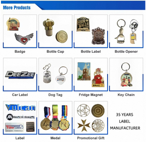 Ôn Châu nhôm tên nơi 3D mềm sóng nhựa thư sân dấu hiệu nhãn - Product Image 5
