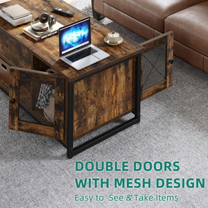 Cross-border multifunctional durable wooden living room furniture, height <b>adjustable</b>, suitable for small apartments, simple - Product Image 3