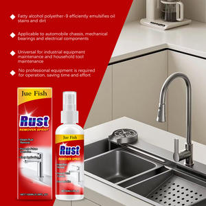 Spray Eliminador de Óxido, Limpiador Multiusos de Grasa Metálica, Limpieza sin Esfuerzo, Fórmula de Ácido Cítrico, Protección Anticorrosión - Product Image 5