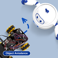 4WD Smart Car Complet Jouets éducatifs à tige Kit d'apprentissage robotique Kit de robot pour Arduino