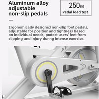Bicicletas de Spinning Verticales para Uso Doméstico, Suministro Directo de Fábrica, Venta al Por Mayor Transfronteriza, Resistencia Magnética, Capacidad de Carga de 120 kg