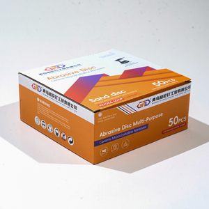 6-Zoll-Polier-und Entfernungs schleif werkzeuge Klett-Sandscheiben-Schleif scheiben klappen für verschiedene Anwendungen - Product Image 5