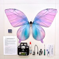 Drone papillon volant bionique RC avec LED, envergure de 80 cm, distance de vol de 300 m, ambiance romantique, décoration et fournitures pour mariage