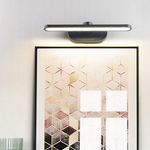 Applique murale LED moderne IP44 pour salle de bain et hôtel, design miroir, éclairage décoratif intérieur - Product Image 1