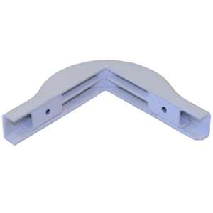 Ftth एक्सेसरीज छोटे दाएं कोण क्लैंप प्लास्टिक केबल वायरिंग रैकवे - Product Image 1