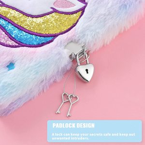 חדש כניסות מתנה בפלאש Unicorn מחברת נוצץ כתבי עת Unicorn יומן לילדים - Product Image 3