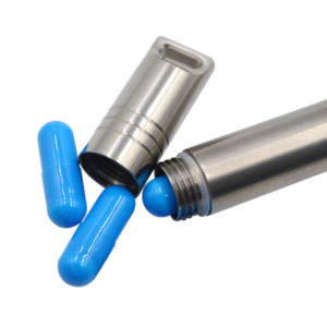 Conteneur à clés étanche JXT-OEM, porte-cigarettes, capsule de rangement en titane pour pilules, pour le <span class=keywords><strong>camping</strong></span>, pour les premiers secours - Product Image 6