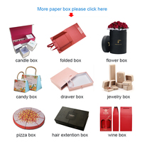 Cajas de Regalo de Papel Ecológicas Impresas Personalizadas con Ventana, Impresión de Logotipo Dorado, Forro de Esponja, Caja Plegable de Cartón Artesanal
