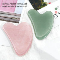Rouleau de massage facial et corporel en quartz rose 100% naturel avec logo personnalisé pour usage commercial et domestique