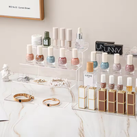 Présentoir personnalisé en acrylique pour cosmétiques, conteneur de stockage pour produits de première nécessité