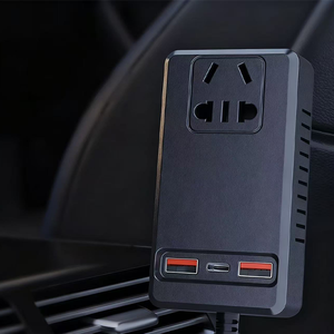 Chargeur d'alimentation universel <span class=keywords><strong>pour</strong></span> allume-cigare de voiture 24V 12V, ports <span class=keywords><strong>USB</strong></span> Type-C, onduleur intelligent 150W <span class=keywords><strong>pour</strong></span> camions, voitures, motos - Product Image 6