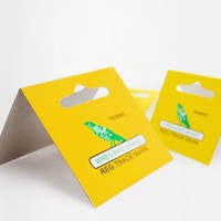 Boîte d'emballage en carton personnalisée avec trou de suspension pour affichage de produits de détail, idéale pour les accessoires de quincaillerie