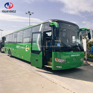 Autocar <span class=keywords><strong>de</strong></span> tourisme Golden Dragon, modèle récent, avec moteur à grande pompe, configuration 3+2, couleur personnalisée, pour navette urbaine - Product Image 1