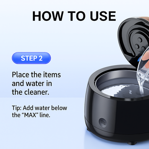 Máquina Limpiadora de Retenedores Dentales Profesional, Limpiador Ultrasónico UV <span class=keywords><strong>para</strong></span> Retenedores y <span class=keywords><strong>Brackets</strong></span> de Ortodoncia - Product Image 4
