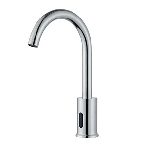 Grifo de Cocina HaoYiBao con Sensor, Rotación de 360 Grados, Monomando, Montaje en Encimera, Agua Fría y Caliente Infrarroja, Acero Inoxidable - Product Image 2