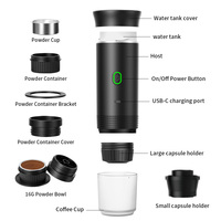 Machine à expresso portable rechargeable USB-C 20 bars avec format compact et système d'extraction rapide pour l'équipement de randonnée